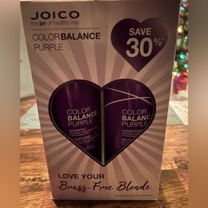 💜JOICO COLOR BALANCE PURPLE SHAMPOO AND CONDITIONER💜